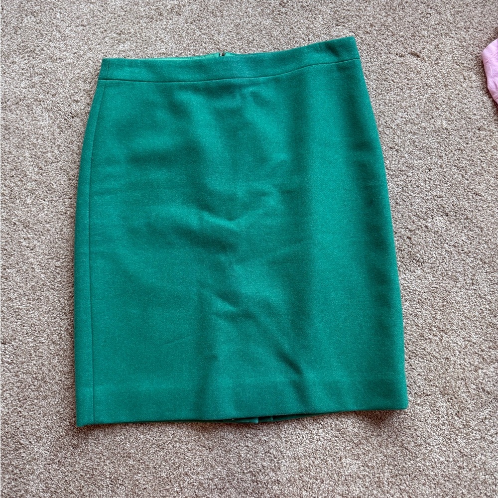 Emerald Green Women's Pencil Skirt